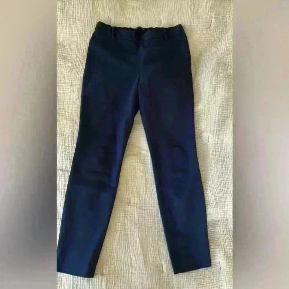Zara Navy Blue Suit Pants | Mid Rise Trousers | Side Zipper | Size XS - Picture 10 of 10